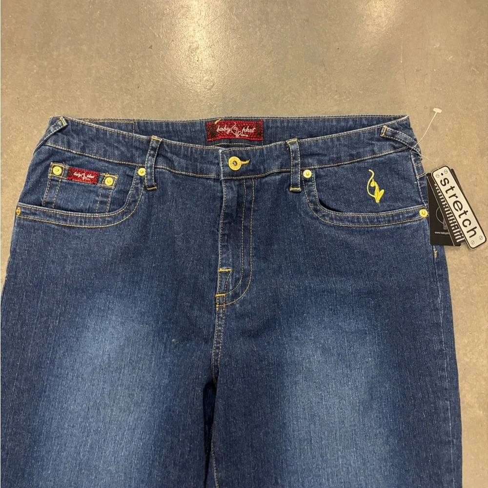 Baby PHAT FASHIONS Bootcut Jeans Size 18W nwt - Picture 2 of 7